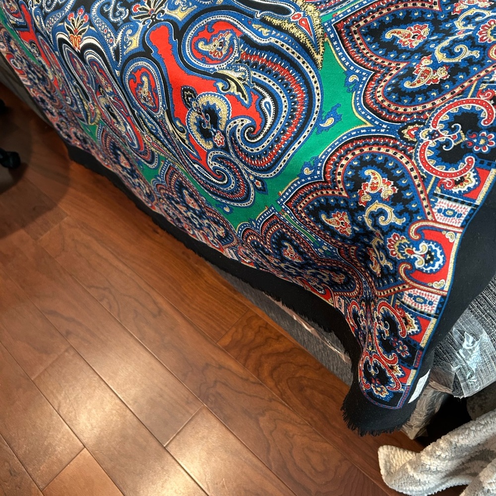 Jim Renoir paisley scarf